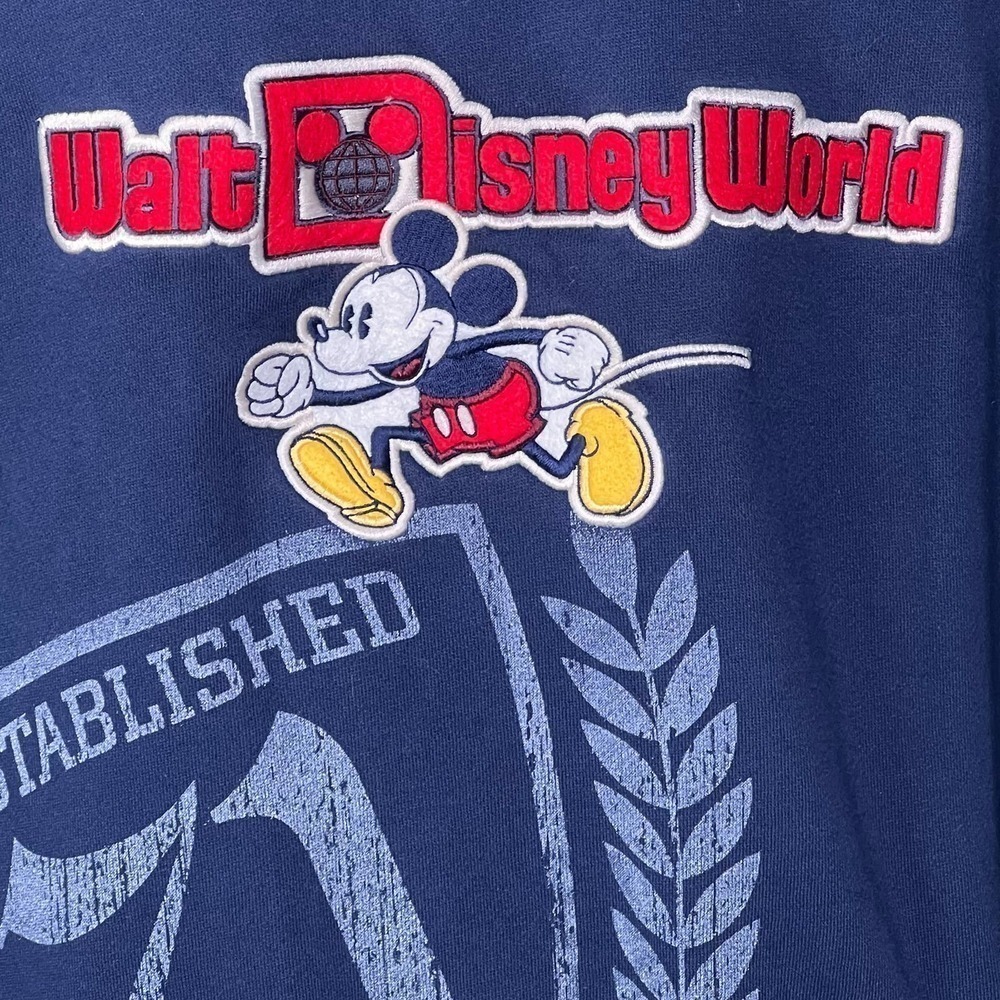 Disney Parks Established 1971 Zip Front Mickey Mouse Embroidered Patch H… - Picture 10 of 16